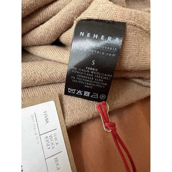 Nehera thick wool camel sweater jumper Medium - Picture 4 of 6